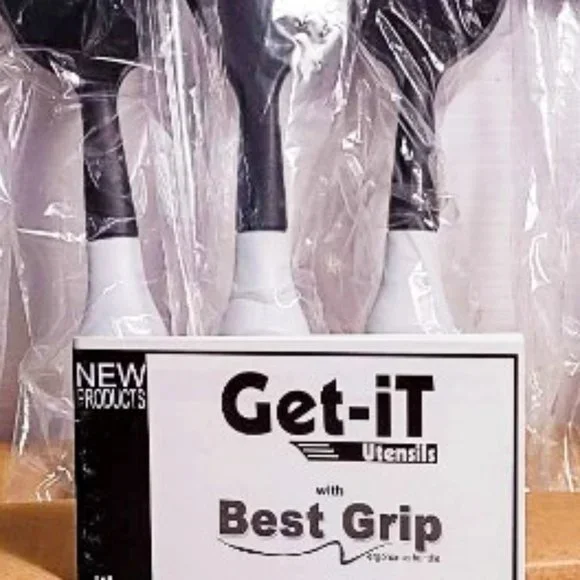 Chef Randall GET-IT Best Grip (5) Pc. Utensil Set (Rare) - Picture 3 of 3